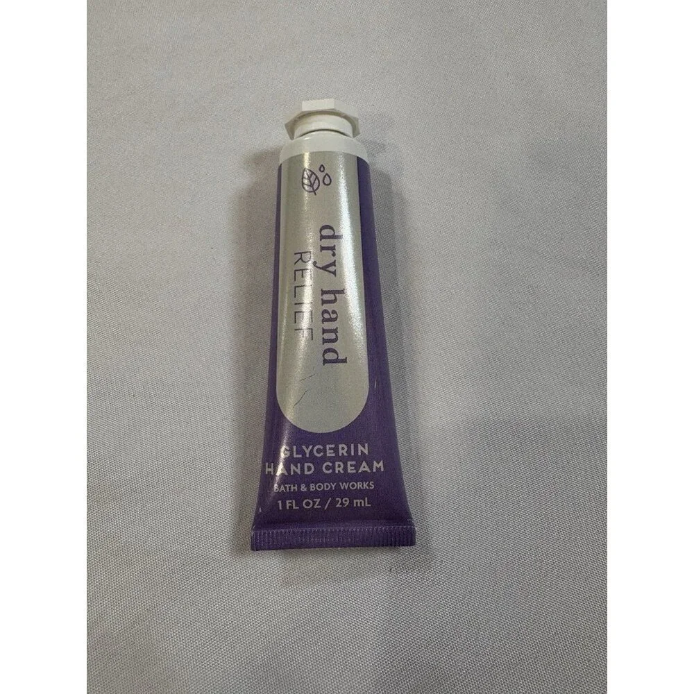 Bath & Body Works Dry Hand Relief Hand Cream Lotion 1 oz Glycerin